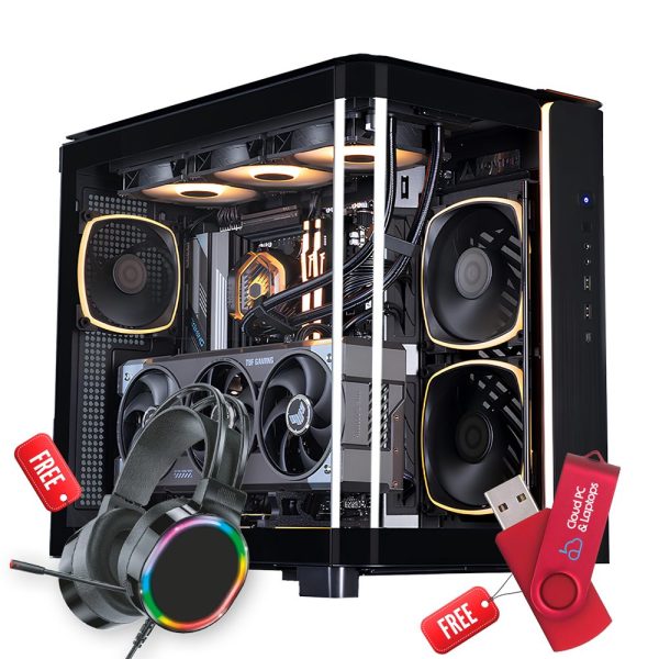 AMD Ryzen 7 RTX 5080 32GB Ram 2TB NVMe Gaming PC, GP 001