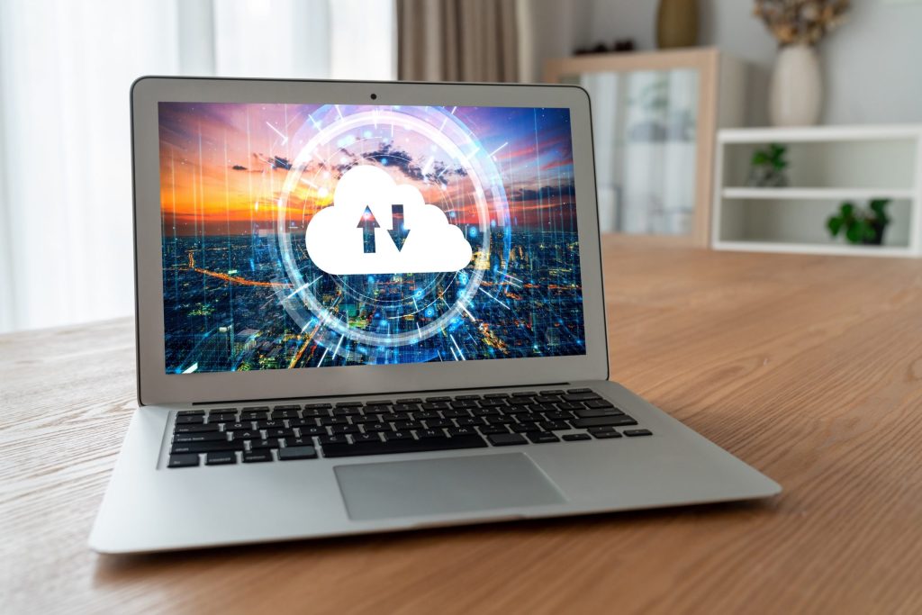 cloud computing software modish remote work personal data storage